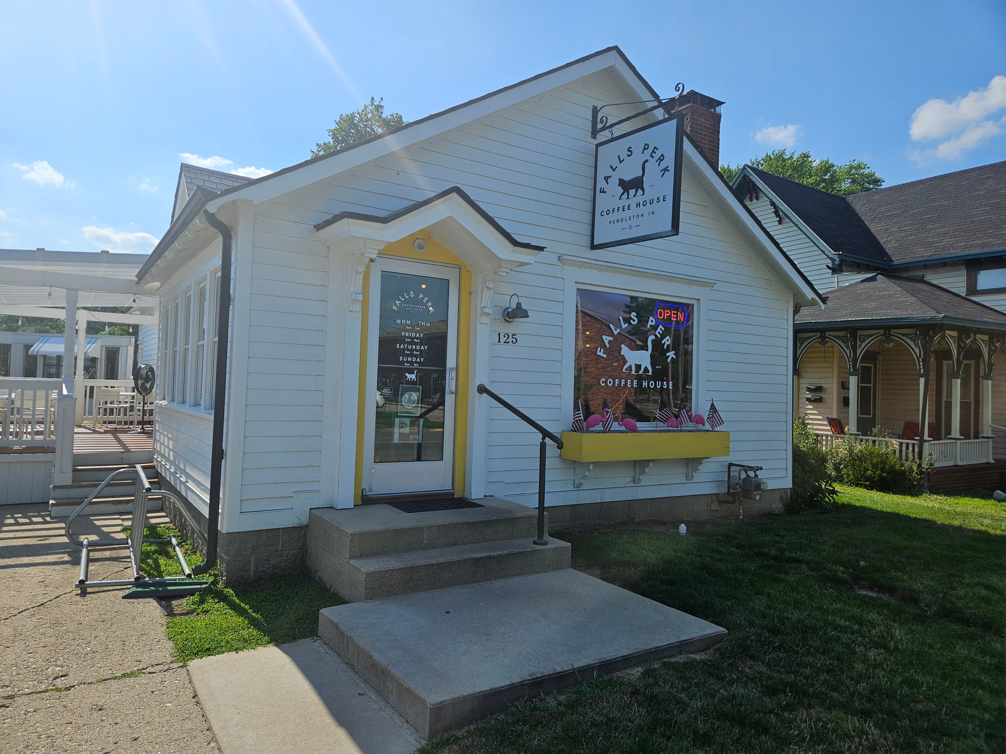 Falls Perk Coffee House - Work-friendly cafe in Pendleton, IN
